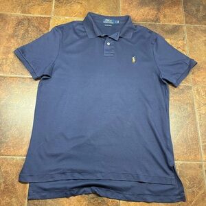 Polo Ralph Lauren Soft Touch Men's Classic Navy Polo Shirt